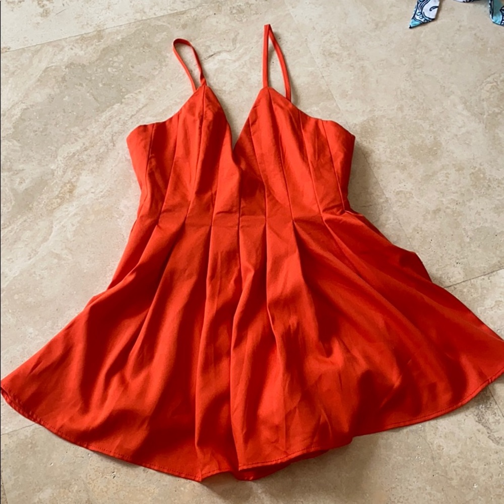 Red Romper Rumor Boutique